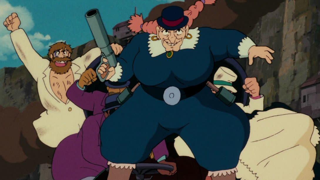 This is one pirate captain we'd be happy to serve under. (Image: Studio Ghibli)