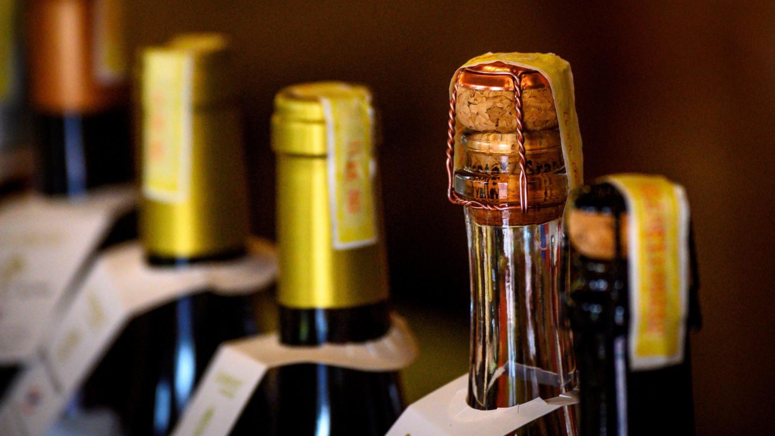 Bottles of wine (Photo: Mladen Antonov/AFP, Getty Images)