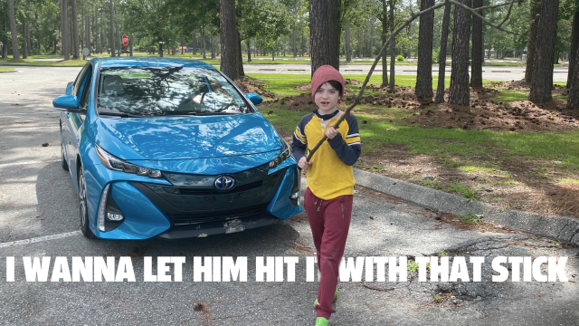 The 2021 Prius Prime Is The Driving Equivalent Of Some Kid Kicking Your Seat At The Movies