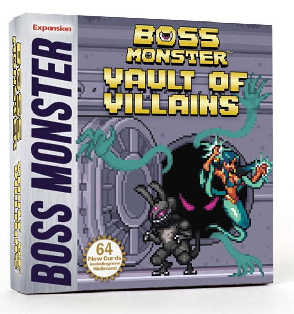 The box cover art for Boss Monster: Vault of Villains. (Image: Brotherwise Games)