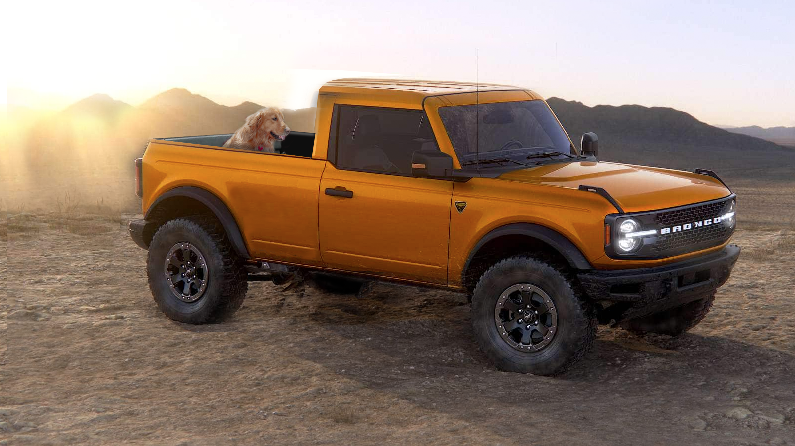 This Is What A Bronco-Based Pickup Could Look Like