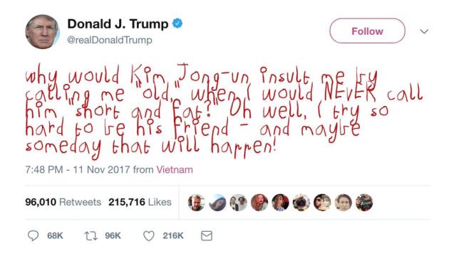 Turn Trump’s Batshit Tweets Into Crayon With This Divine Chrome Extension