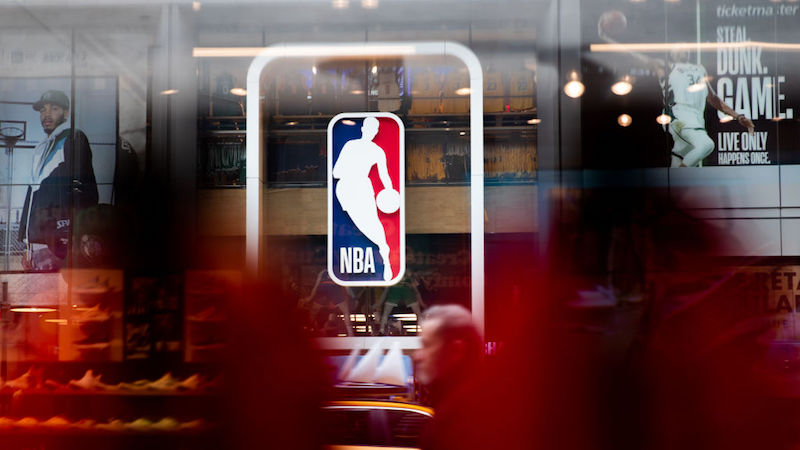 The NBA announced a new experience that would project fans on screens in its arenas during games. The association is set to resume its season on July 30 in Orlando, Florida. (Photo: Jeenah Moon, Getty Images)