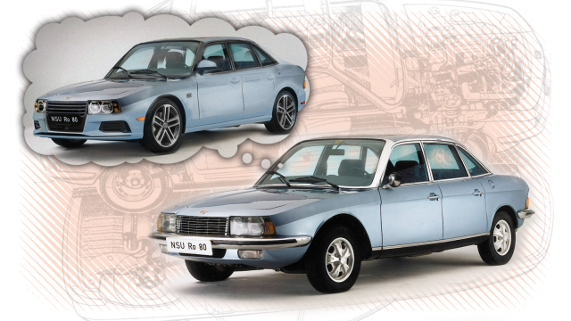 Here’s What A Modern NSU Ro80 Might Look Like, Why Not?