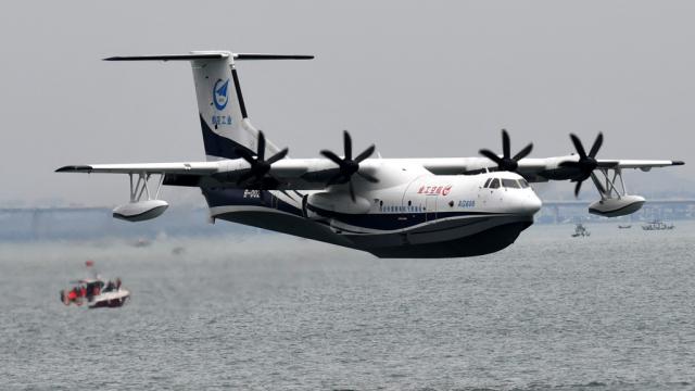 China Has Built The Largest Sea Plane Since The Spruce Goose