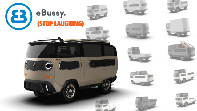This Modular EV Concept Called The eBussy Looks Fantastic But Someone Better Tell Them About That Name