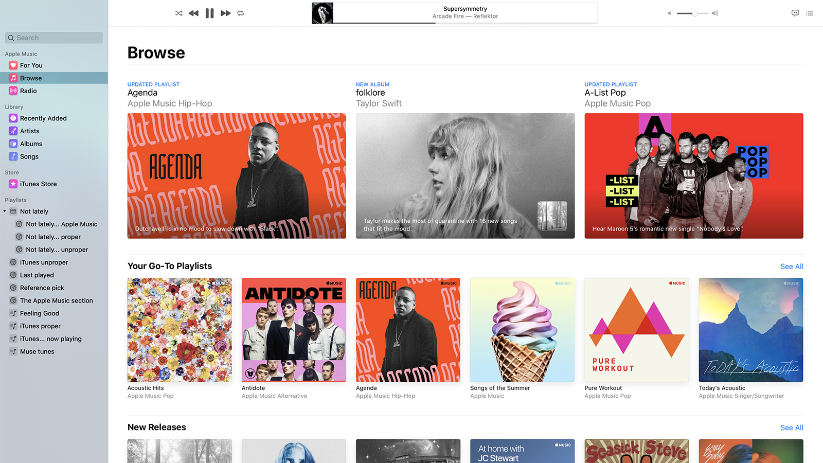 Screenshot: Apple Music