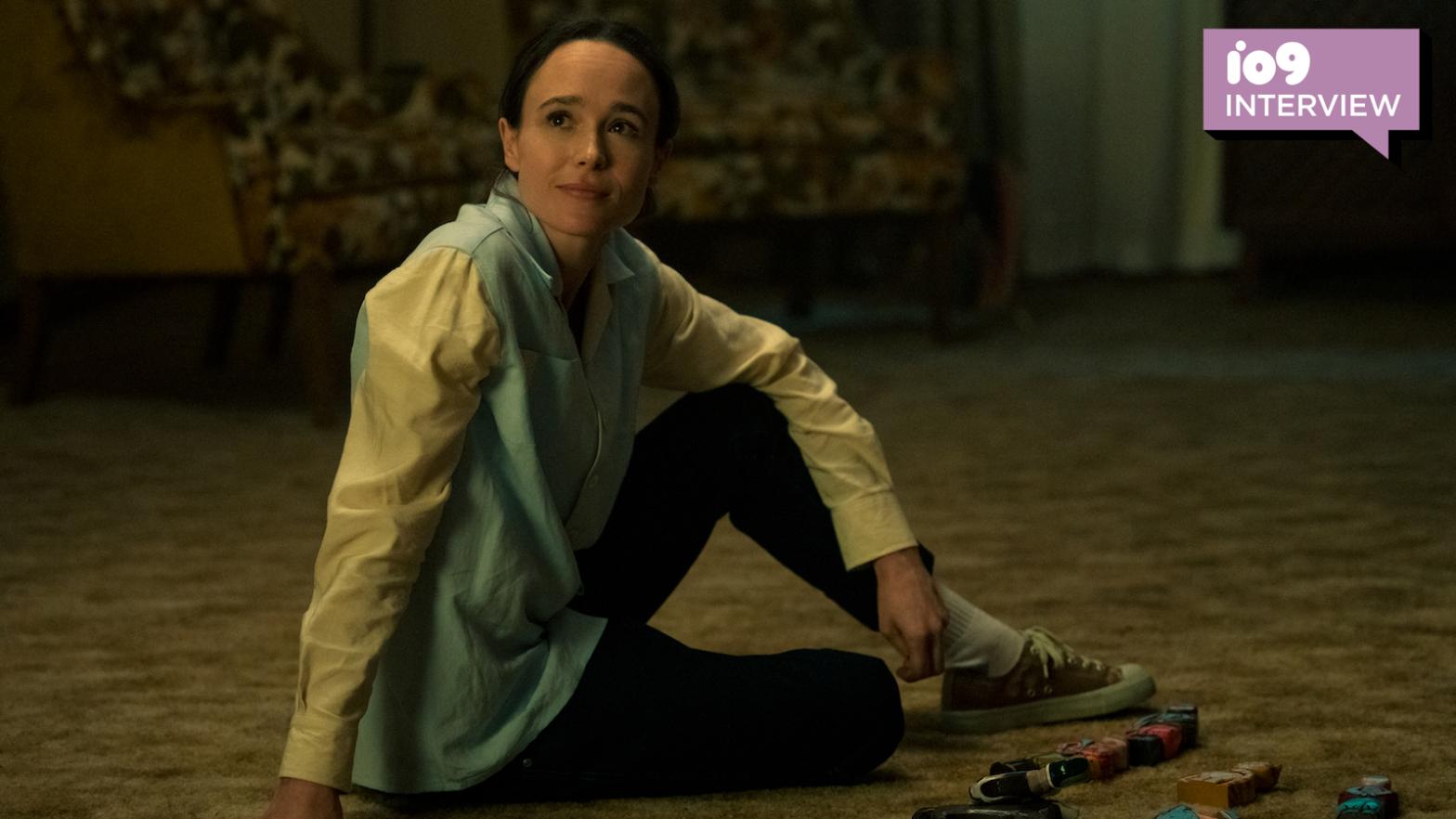 Ellen Page as Vanya Hargreeves. (Image: Netflix/Christos Kalohoridis)