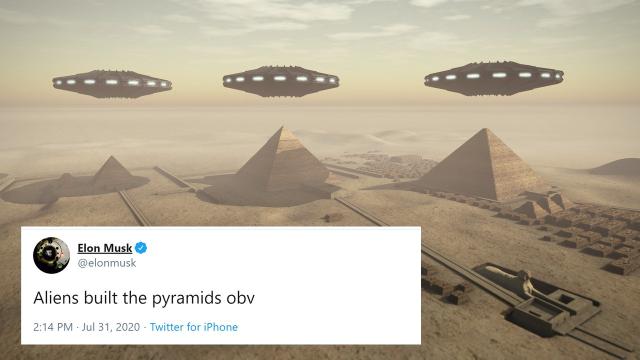 Elon Musk Invited to Egypt to Prove Pyramids Weren’t Built By Aliens