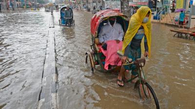 Up to a Third of Bangladesh Is Underwater