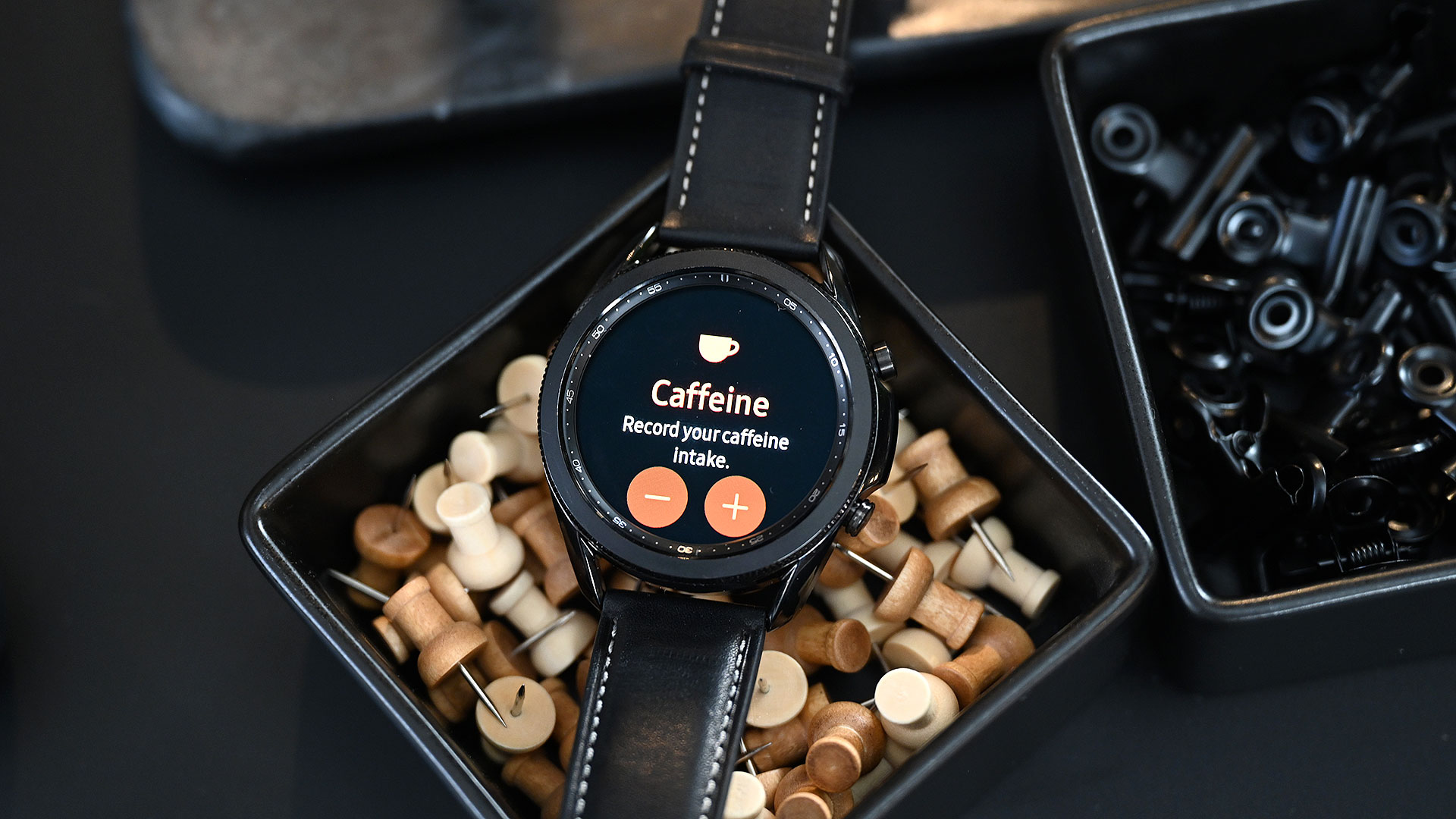 Health tracking features have been expanded on the Galaxy Watch 3.  (Photo: Sam Rutherford/Gizmodo)