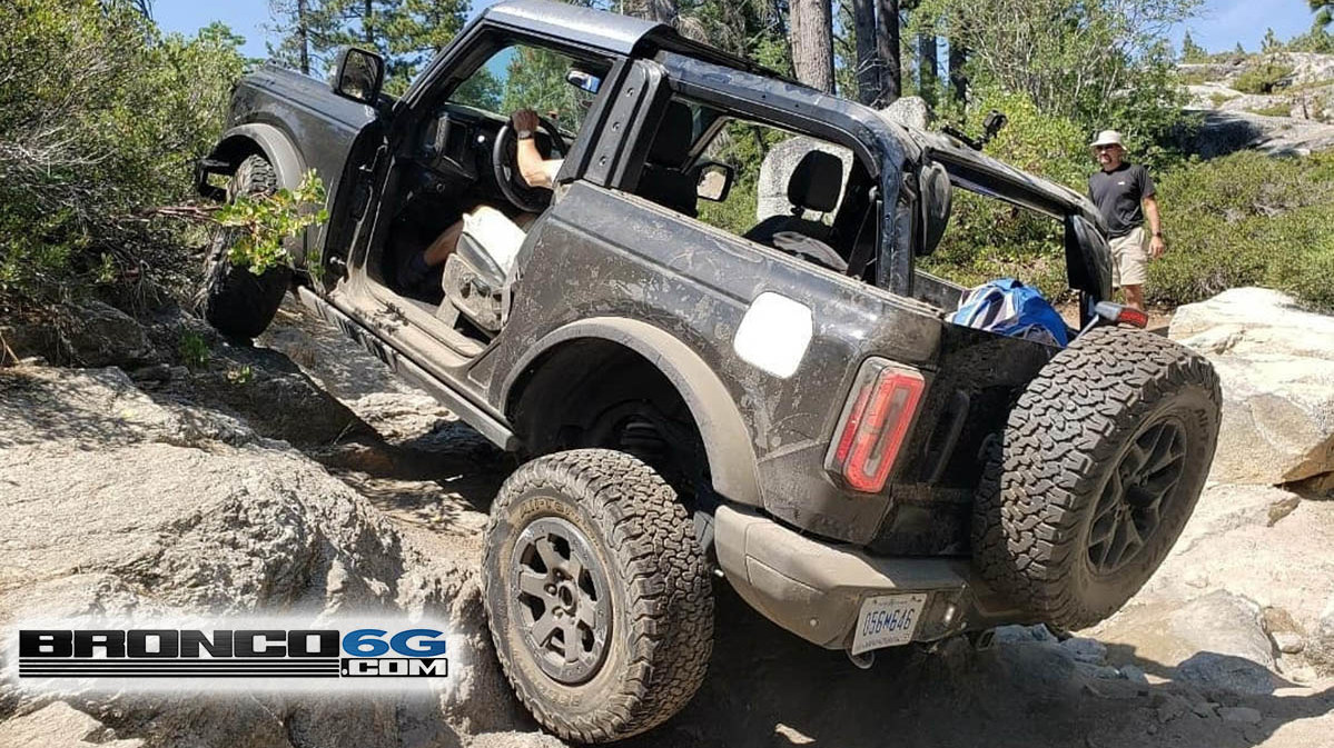 Stock 2020 Ford Broncos Look Pretty Gnarly After Finishing The Rubicon Trail