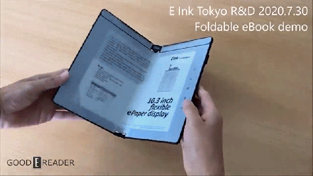 Prototype Reveals Your eReader Might One Day Fold Just Like a Real Book