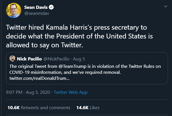 National Review, Daily Caller Help Publicise Lies About Former Kamala Harris Staffer