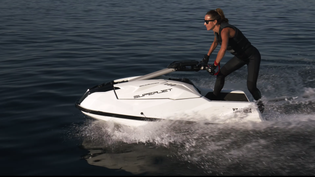 The 2021 Yamaha SuperJet Is A New Stand-Up Watercraft (They Still Make Stand-Up Watercraft!)