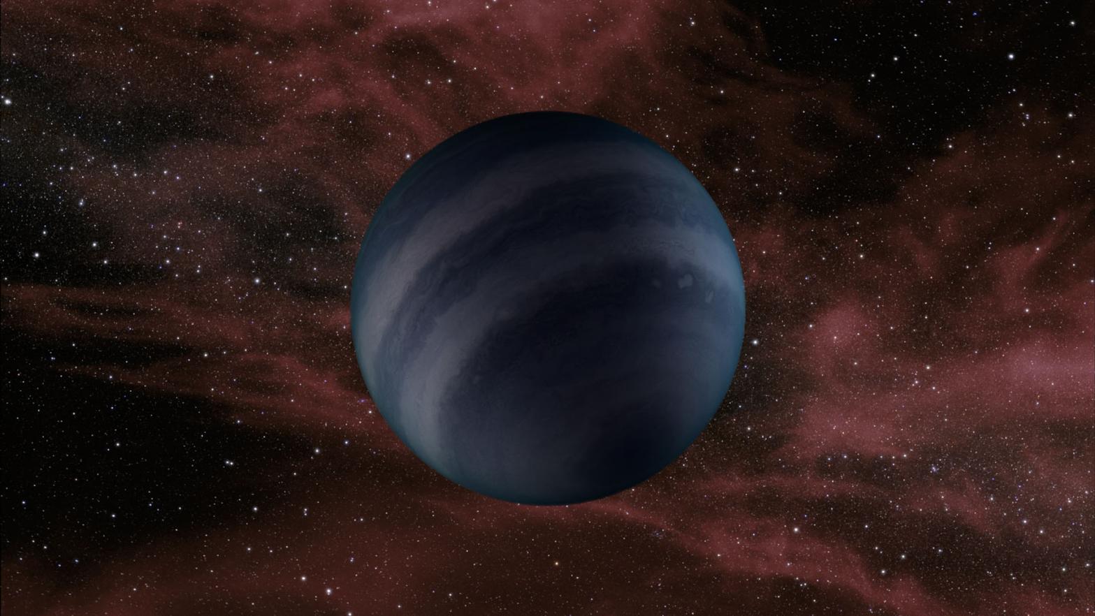 Artistic conception of a dark brown dwarf, which could resemble hypothetical black dwarfs, which are predicted to exist in the far future.  (Image: NASA / JPL-Caltech)