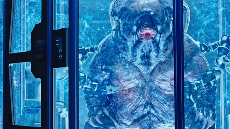 Ripper the Tardigrade, being a chonky lad sadly hooked up to a spaceship engine in Star Trek: Discovery. (Image: CBS)