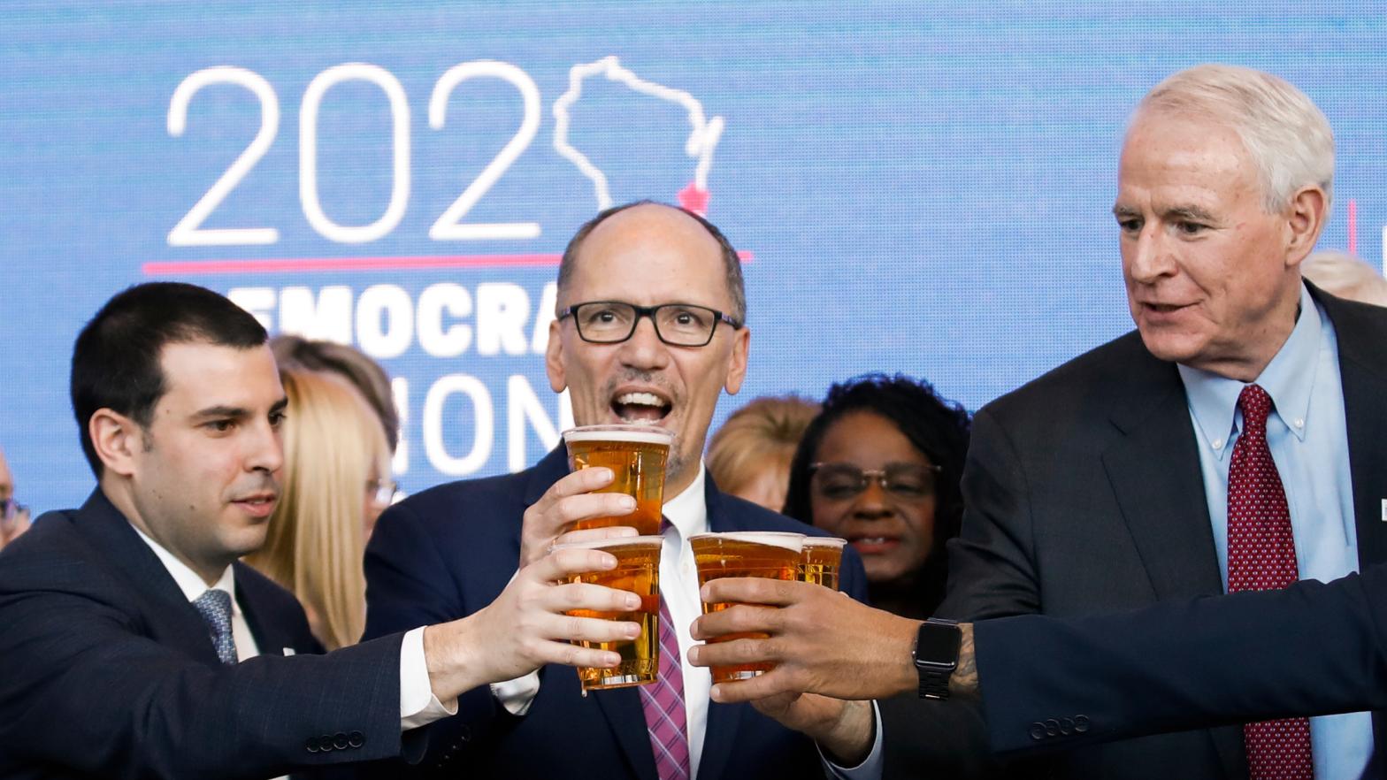 Cheers to more oil subsidies! (Photo: Kamil Krzaczynski/AFP, Getty Images)