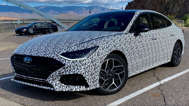 Here’s The Sporty New Hyundai Sonata N Line Way Before You’re Supposed To See It