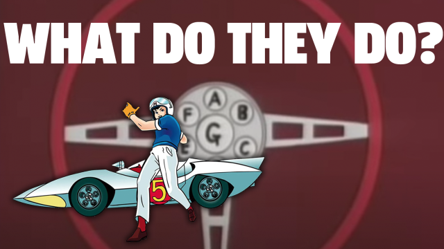 Finally, Here’s A Guide To Those Buttons On Speed Racer’s Mach 5 Steering Wheel