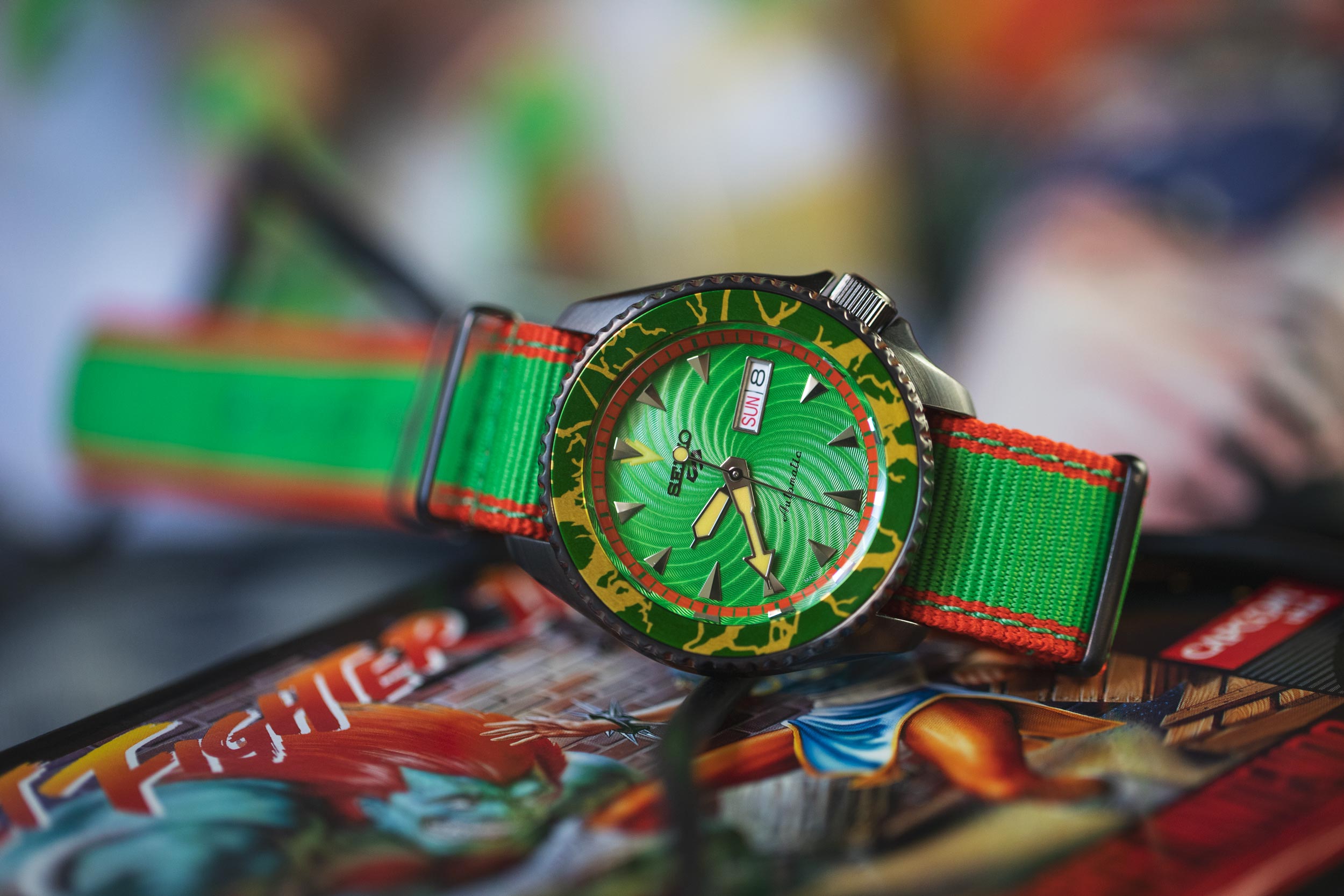 Seiko’s Street Fighter-Inspired Watches Celebrate All the Right Moves