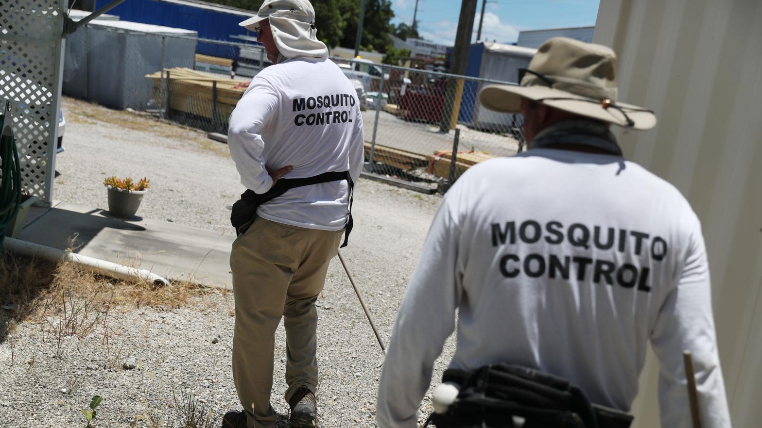 Mosquito Control in the Florida Keys. (Photo: Joe Raedle, Getty Images)