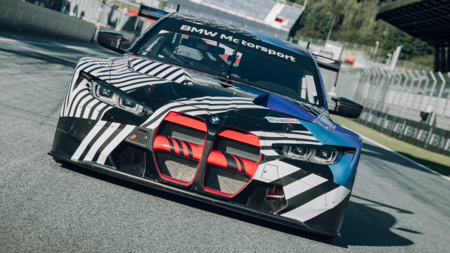 The BMW M4 GT3 Prototype Racer Proves The New Grille Looks Good When It’s Functional