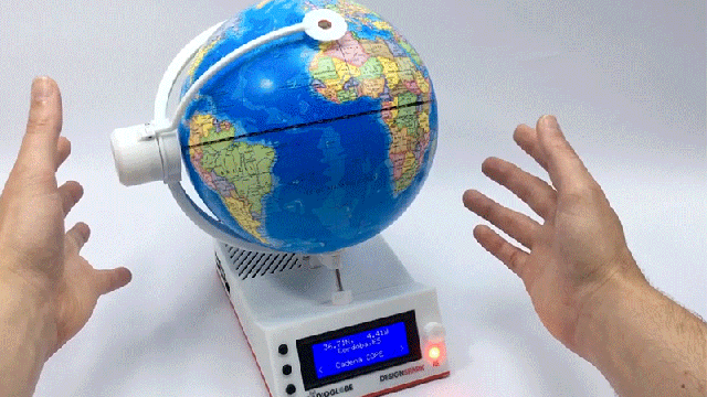 Build This Interactive Globe That Finds Streaming Radio Stations All Around the World