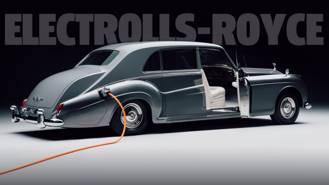 Rich People Can Now Buy Electrified Rolls-Royce Phantoms