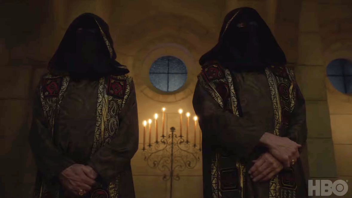 Members of the Order of the Ancient Dawn. (Screenshot: HBO)