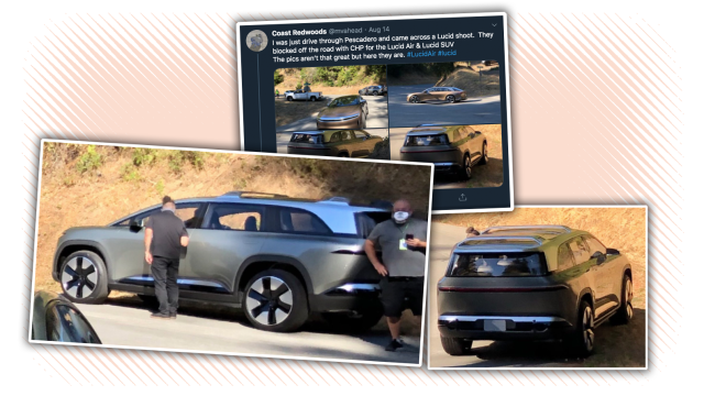 Lucid Spotted Testing An SUV Version Of Its Upcoming EV