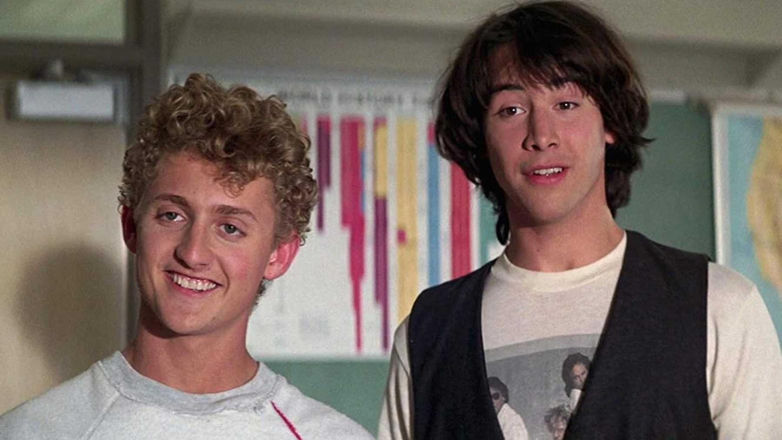 Young Bill and Ted. So innocent. So unaware of how their lives are about to change. (Photo: Orion Pictures)
