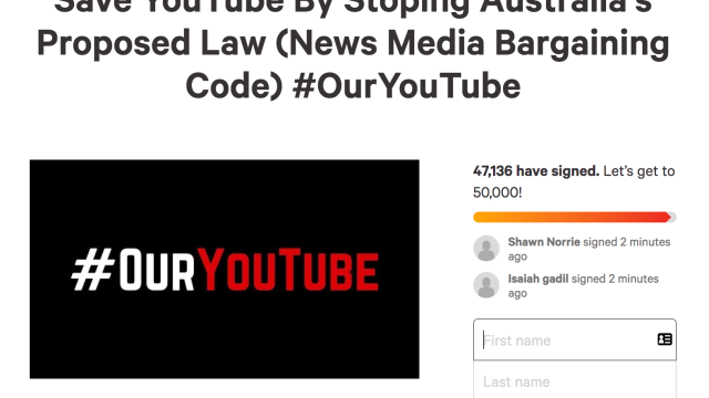 YouTubers are Sending Thousands of Emails to Aussie Politicians About the ACCC’s Draft Media Code