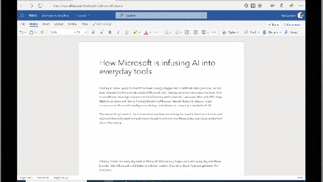 Microsoft Word’s New Transcribe Feature Could Convince Me to Give Up Google