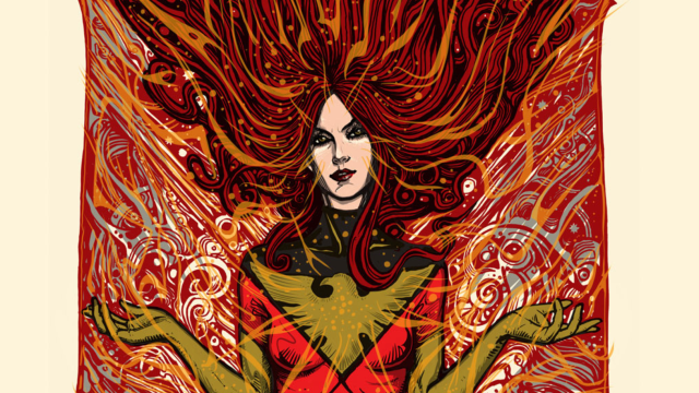 This Marvel Poster Highlights the Gorgeous Fury of the Phoenix Force