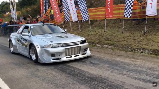 This 894 kW Nissan Skyline GT-R Hillclimb Racer Is Pure Unfiltered Brutality