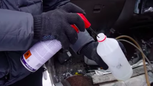 Here’s What Happens When You Try Running An Old Diesel Van On Fake WD-40, Brake Fluid, Transmission Fluid And More