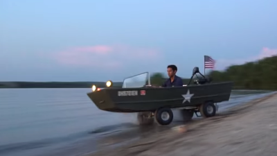 Watch A YouTuber Make A Simple Amphibious Car