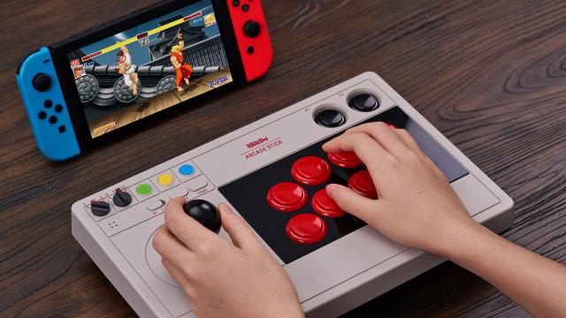 The 8BitDo Arcade Stick Is Customisable Right Down to the Joystick and Buttons