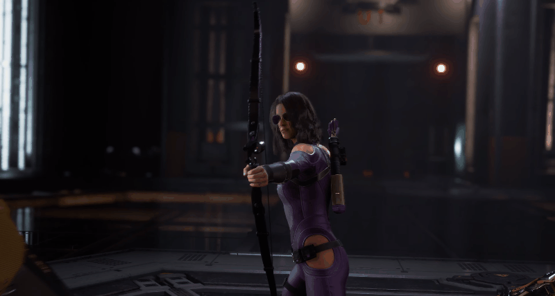Let a young Avenger show you how it's done. (Gif: Crystal Dynamics/Square-Enix)