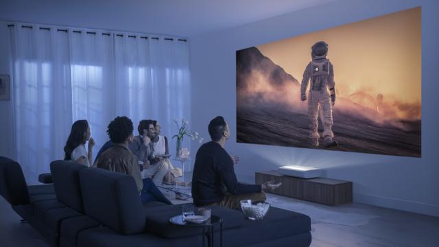 Samsung’s New 4K Ultra Short Throw Laser Projector Promises a Cinematic Experience for Small Spaces