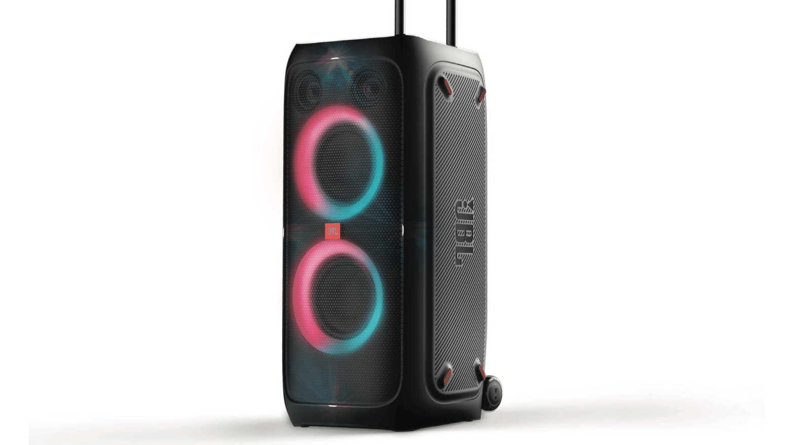 JBL's all-new new PartyBox 310 Bluetooth speaker with built-in light show. (Image: JBL)