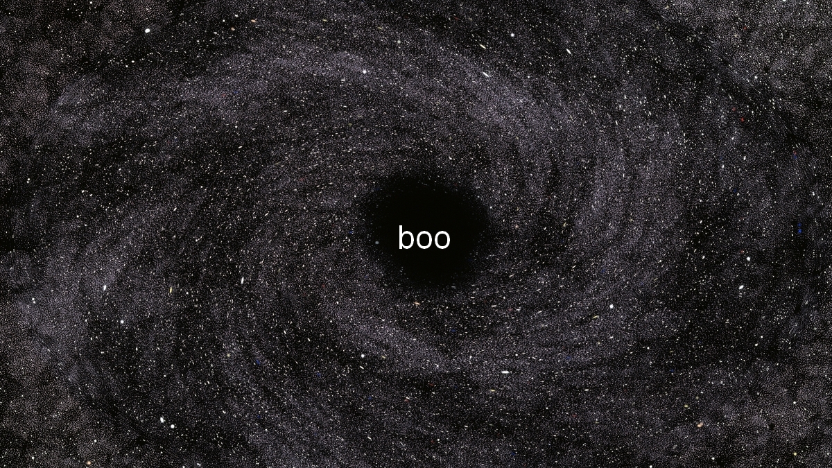 impossible black hole boo
