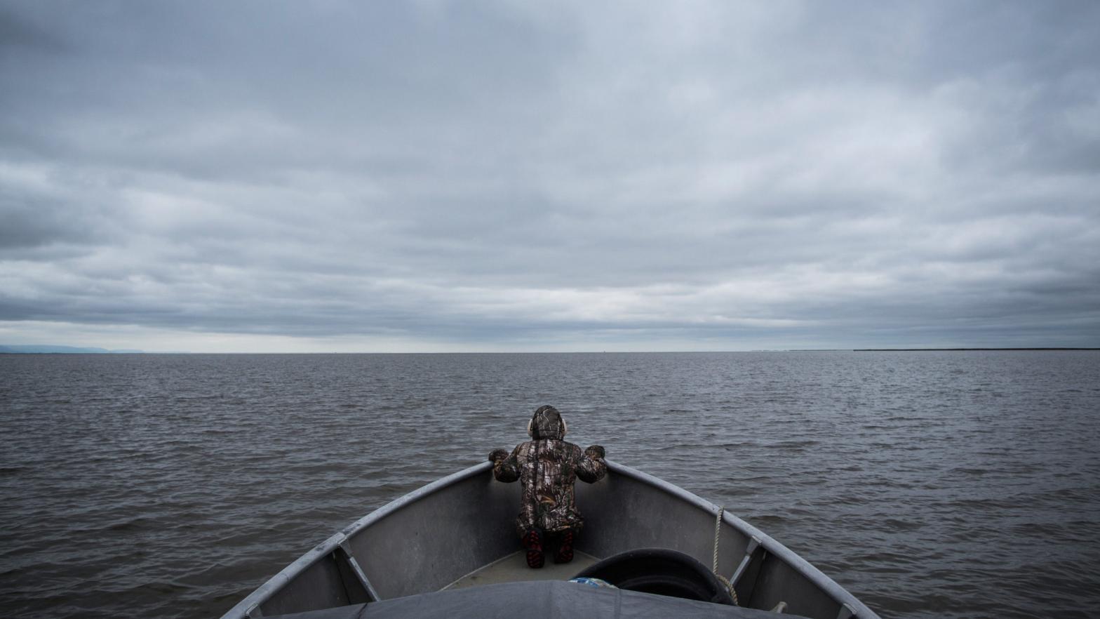 Sailing on the Bering Sea. (Photo: Andrew Burton, Getty Images)