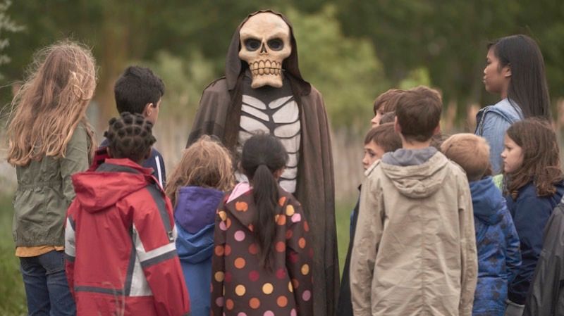 A TV puppet show that may or may not be imaginary inspires madness and murder in Candle Cove. (Photo: Allen Fraser/Syfy)
