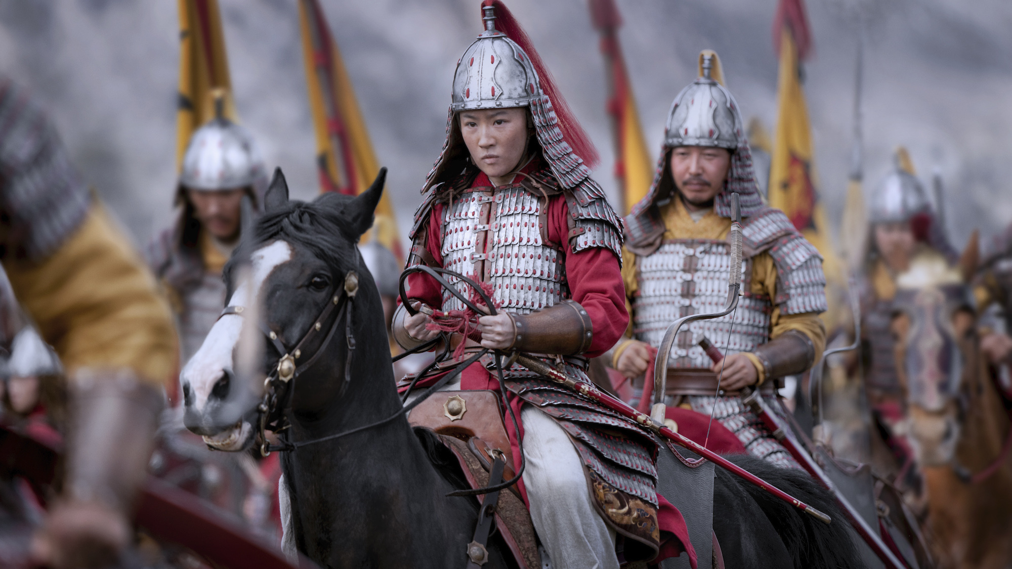 Mulan prepares for battle. (Photo: Disney)