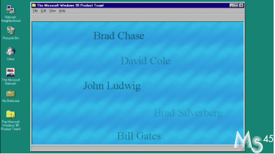 You Probably Never Found This Wholesome Windows 95 Easter Egg