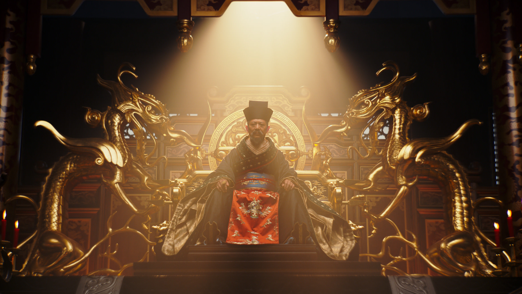 Jet Li as the Emperor. (Photo: Disney)