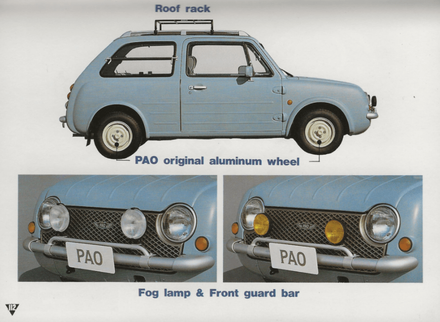 This May Be The Holy Grail Of Nissan Pao Accessories