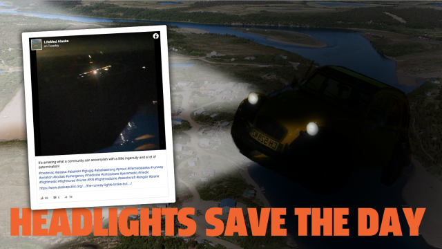 A Remote Alaskan Town Used Car Headlights To Help Save A Kid